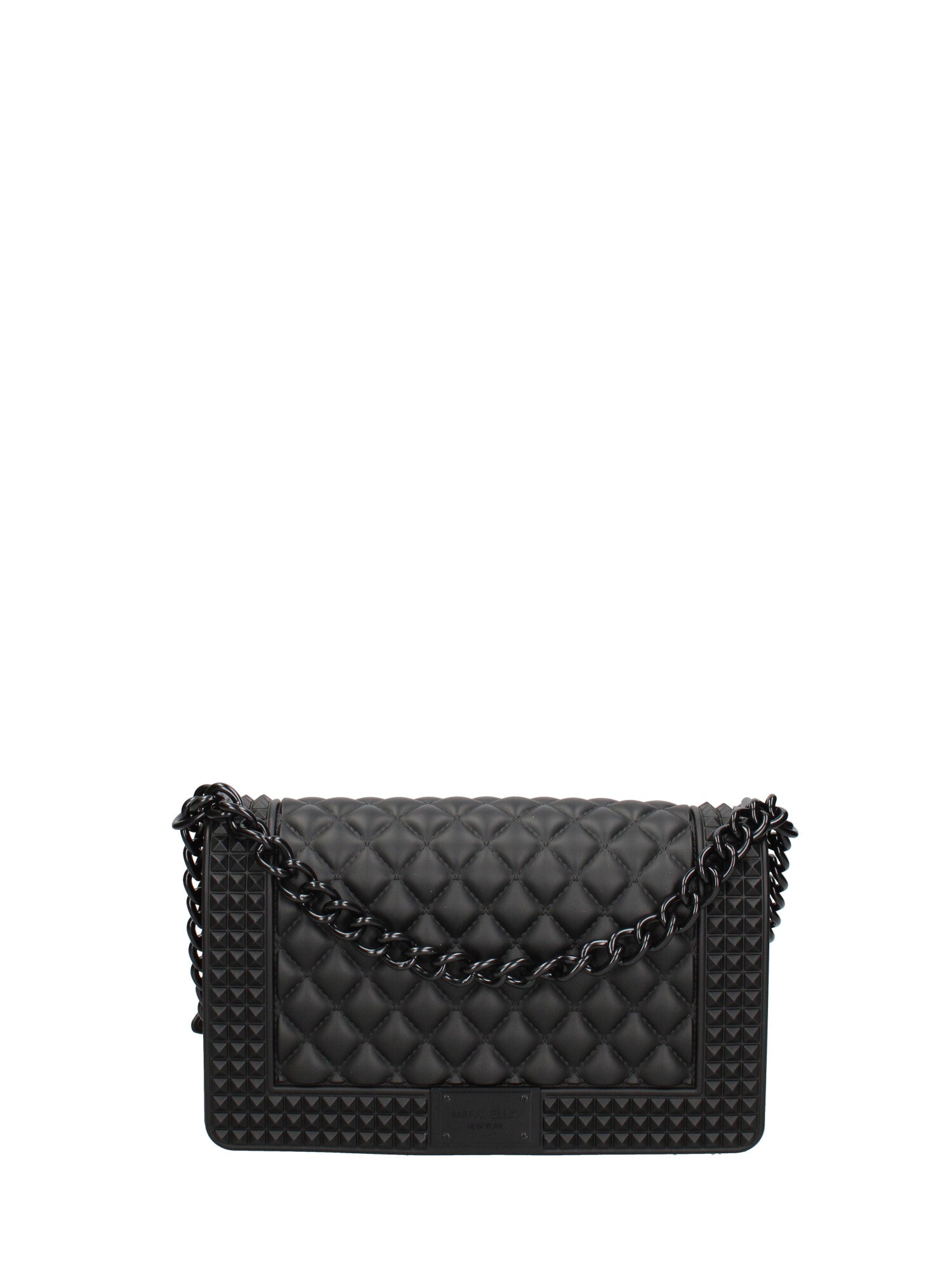 Borsa a mano donna 100% gomma FLAT PENKA M-BLACK-BLACK Marc Ellis