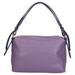Vivienne Borsa a spalla da donna Vera pelle 06674-D87 VIOLET + D24 BLU Gave Lux