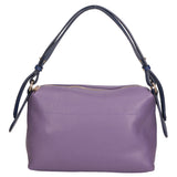 Vivienne Borsa a spalla da donna Vera pelle 06674-D87 VIOLET + D24 BLU Gave Lux