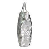 Borsa a mano da donna Vera pelle stampata coccodrillo MYB-7043-SS-ARGENTO My Best Bag
