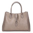 Aurora Borsa a mano da donna Vera pelle croco 05698-C40 TAUPE SCURO DARK TAUPE Gave Lux