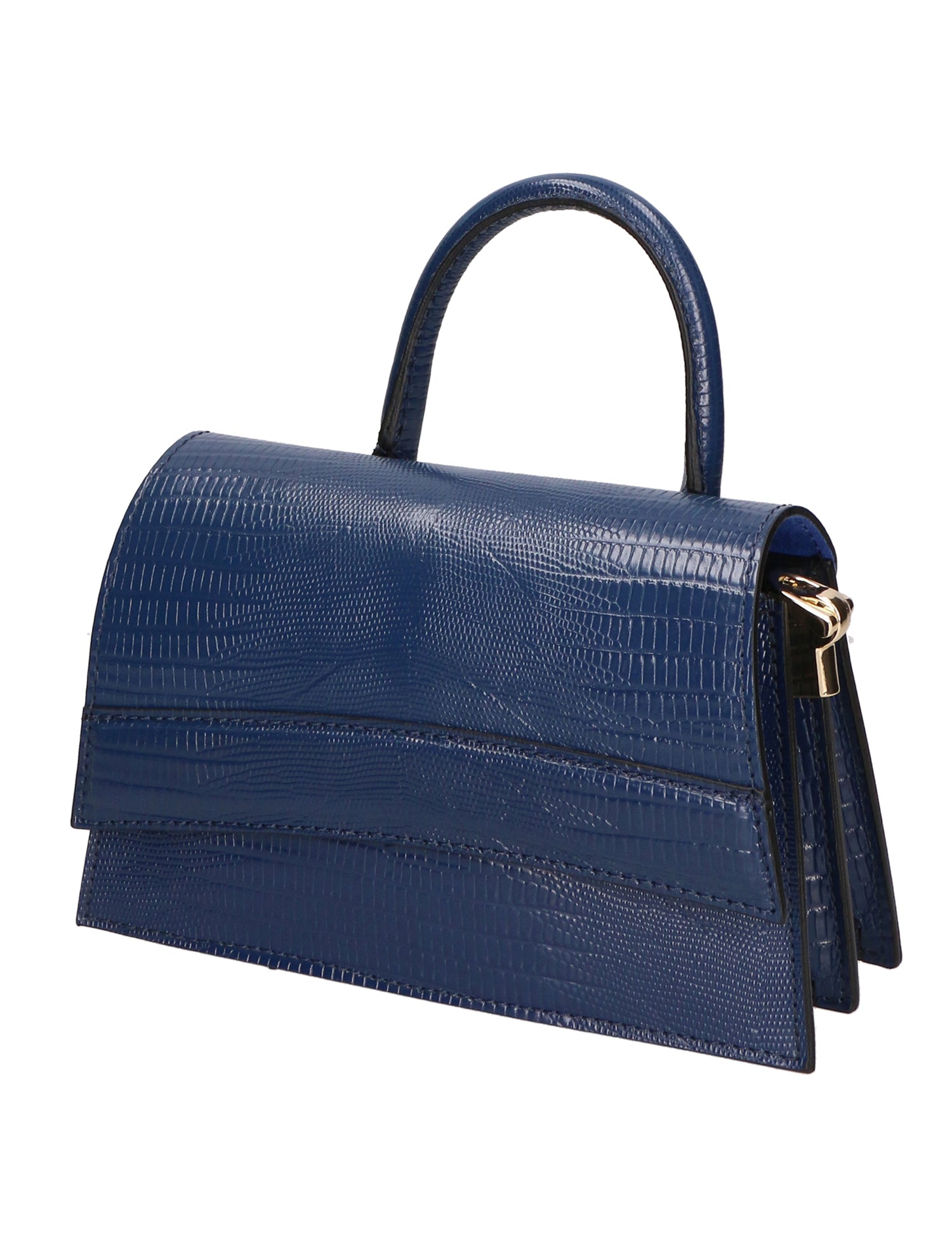 Ariel Borsa a mano da donna Vera pelle 05458-LU24 BLU JEAN Gave Lux