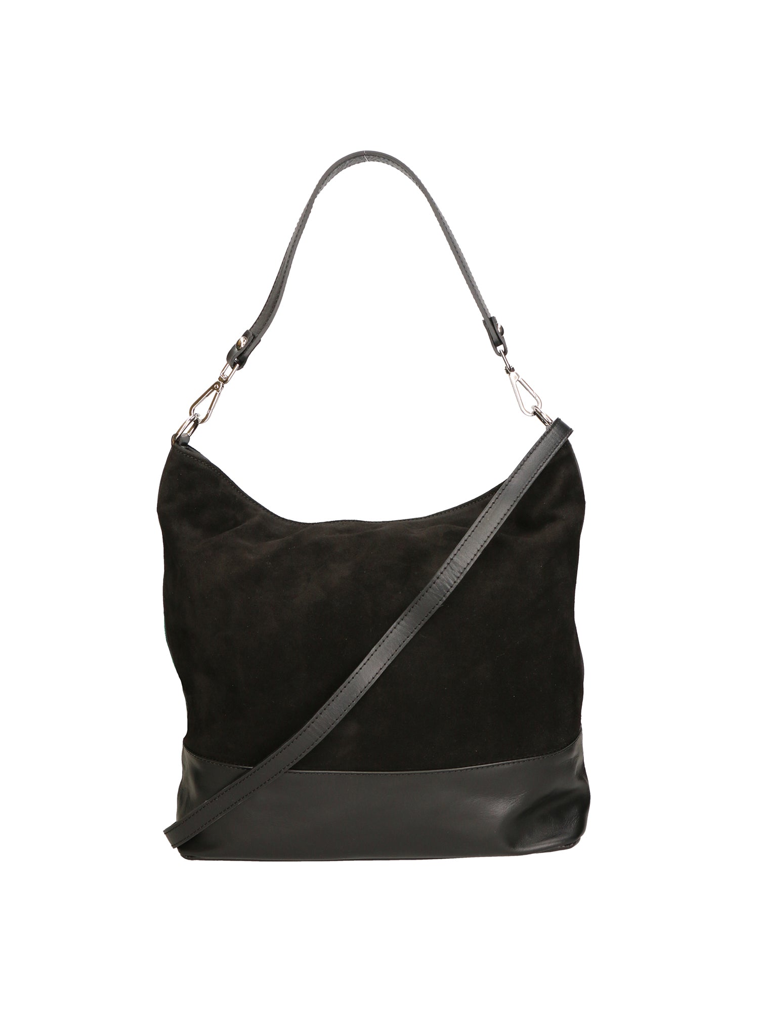 Graziana Borsa a spalla da donna Vera pelle 05960-23 NERO 28 NERO Gave Lux
