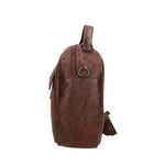 Vera Pelle 6542-BORDO BORDEUX Borsa a mano unisex Modello Avelon Gave Lux