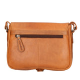 Borsa a tracolla da uomo 100% vera pelle HILB-4003-CUOIO Hill Burry