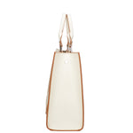 Borsa a mano da donna 100% vera pelle 07262-P 602 BEIGE Roberta Rossi