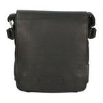Borsa a tracolla da uomo 100% vera pelle HILB-3200-NERO Hill Burry