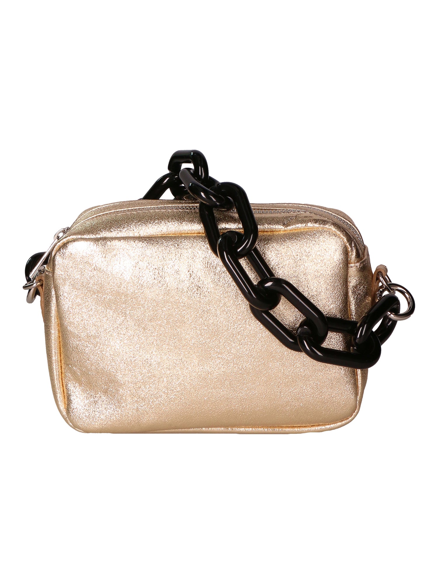 Barbara Borsa a spalla da donna Vera pelle 05706-L003 ORO Gave Lux