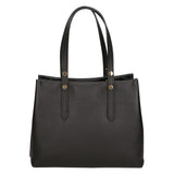 Iris Borsa a spalla da donna 100% pelle 06245-D28 NERO BLACK Gave Lux