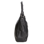 Gaia Borsa a spalla da donna Vera pelle 05897-C28 NERO Gave Lux