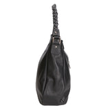 Gaia Borsa a spalla da donna Vera pelle 05897-C28 NERO Gave Lux