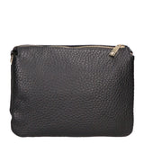 Borsa a tracolla da donna Vera pelle MYB-6054-FW-D28 NERO BLACK My Best Bag