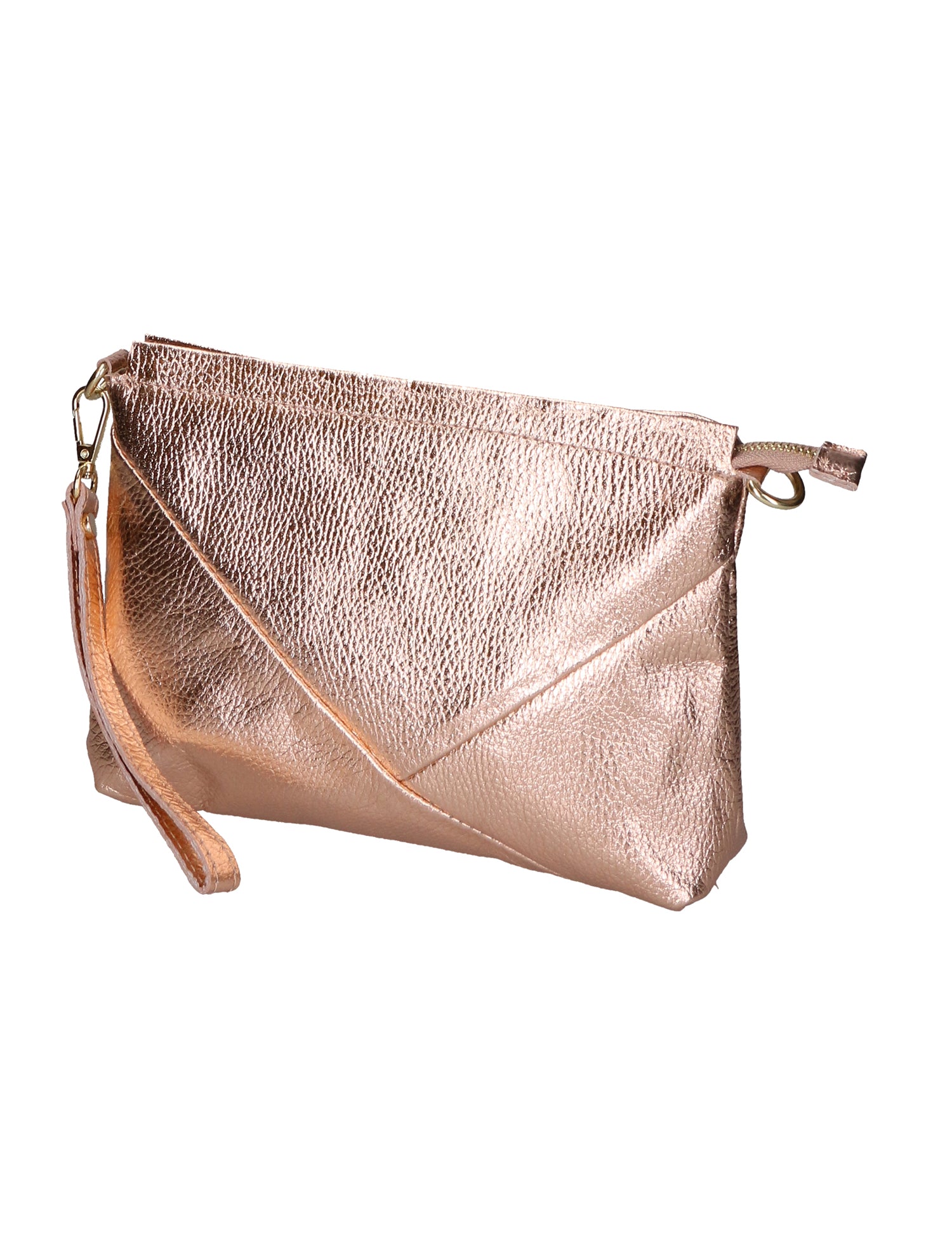 Giorgia Pochette da donna Vera pelle 05927-DL6 ORO ROSA Gave Lux