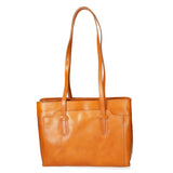 Flora Borsa a spalla da donna Vera pelle 9118-CUOIO Gave Lux