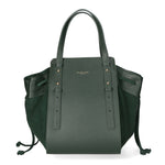 Borsa a mano da donna Vera pelle e suede MYB-8032-FW-06058 VERDE+D14 VERDE SCURO My Best Bag