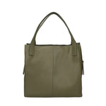 Silvana Pro Borsa a spalla da donna Vera pelle 7001-74 VERDE MILITARE Chiara Ferretti