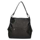 Bea Borsa a spalla da donna 100% pelle 05710-D28 NERO BLACK Gave Lux