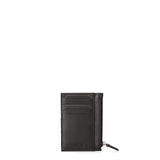 Portacarte da uomo in vera pelle Con Zip JR-W10-BLACK John Richmond