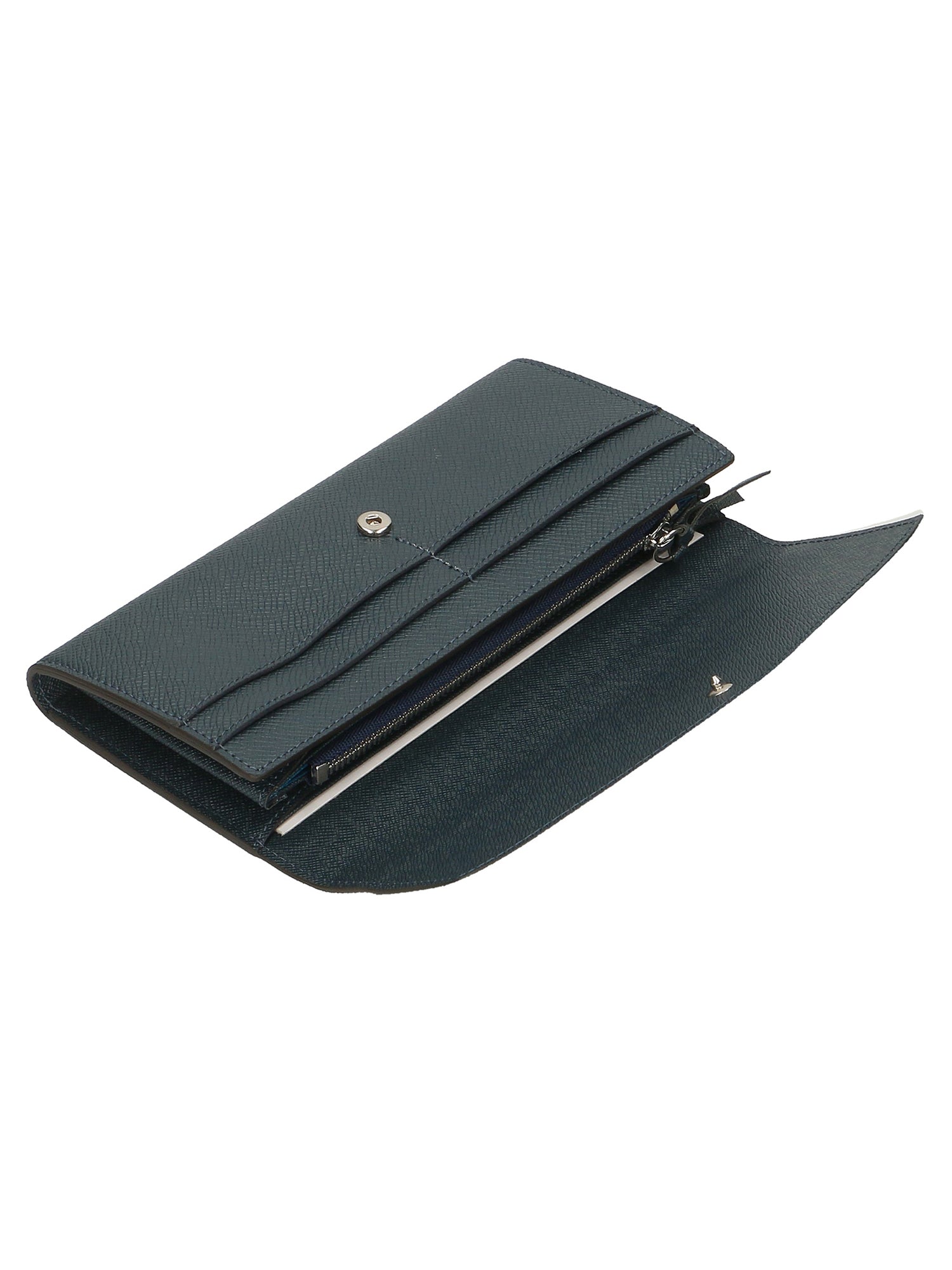 Manuela Portafoglio da donna 100% pelle 60303 2-BLU JEANS DENUM Gave Lux