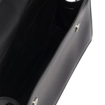 Borsa a mano da donna 100% Pvc FLAT ROOD M-BLACK + OFF SILVER Marc Ellis