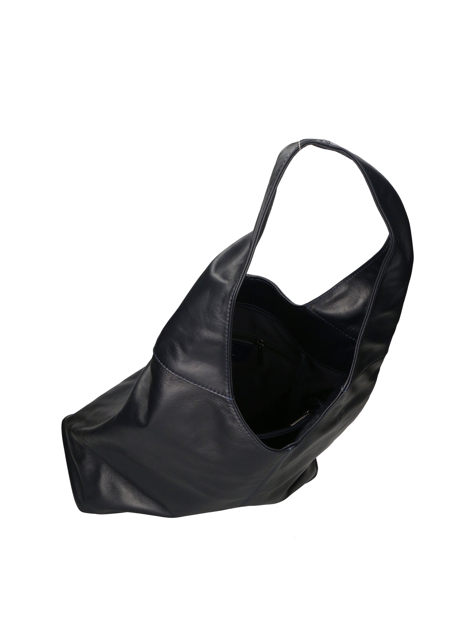 Coco Borsa a spalla da donna Vera pelle 6170-S24 BLU JEANS Gave Lux