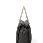 Borsa a spalla da donna Vera pelle JR-W-100-BLACK-SILVER John Richmond
