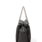 Borsa a spalla da donna Vera pelle JR-W-100-BLACK-SILVER John Richmond