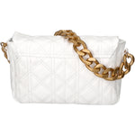 Aurélia Borsa a spalla da donna Vera pelle 04542-S01 BIANCO Gave Lux