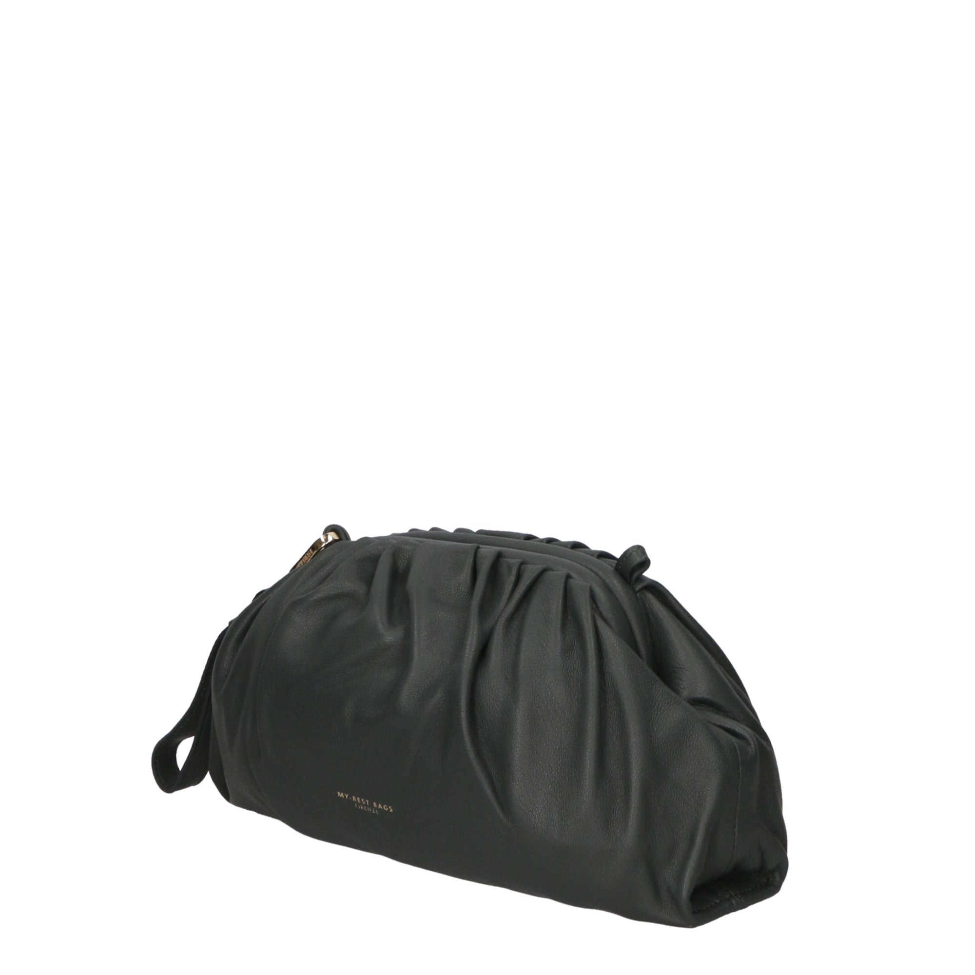 Borsa a tracolla da donna 100% pelle MYB-8013-FW-FORESTA My Best Bag