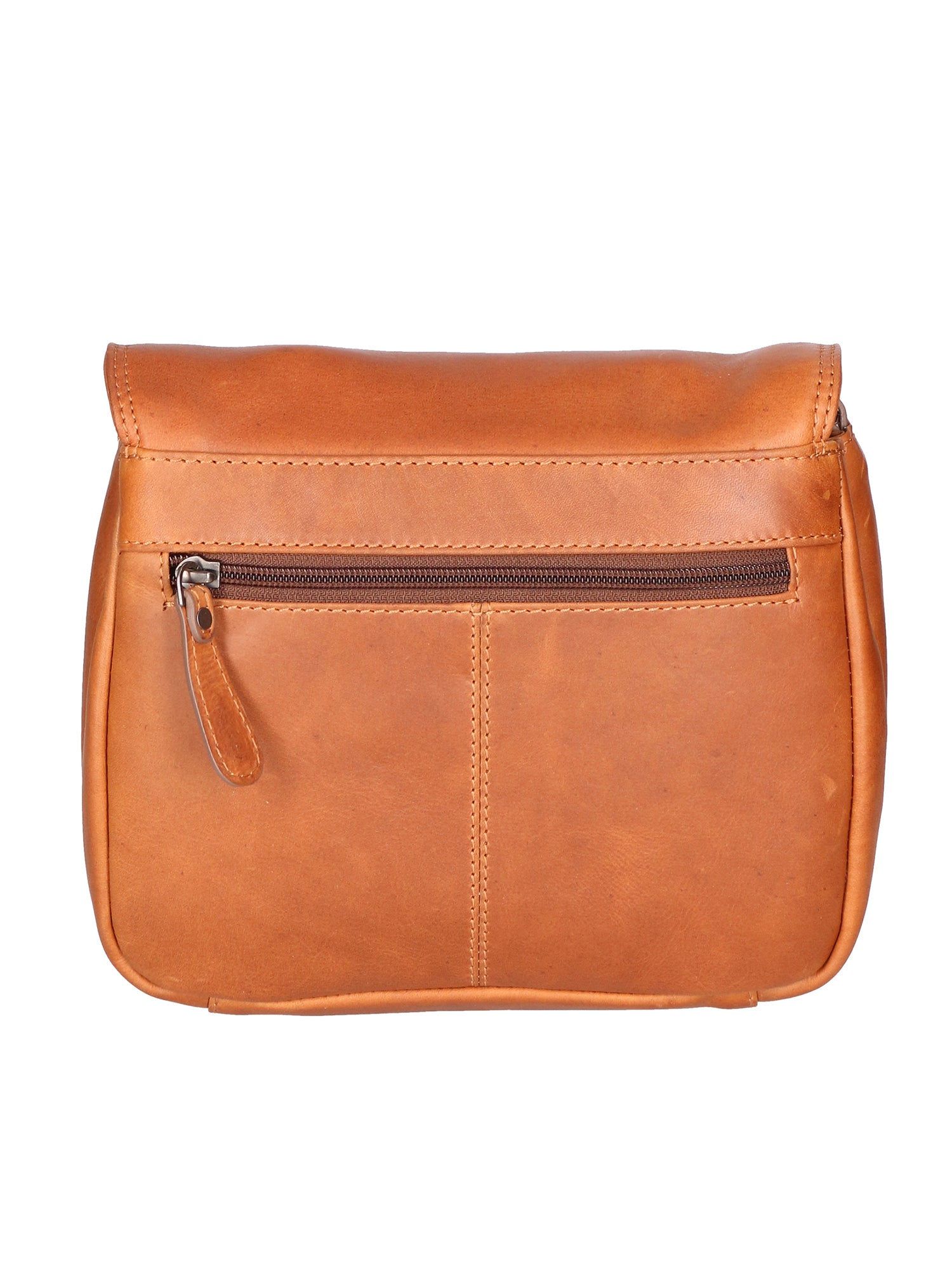 Borsa a tracolla da uomo 100% vera pelle HILB-3201-CUOIO Hill Burry