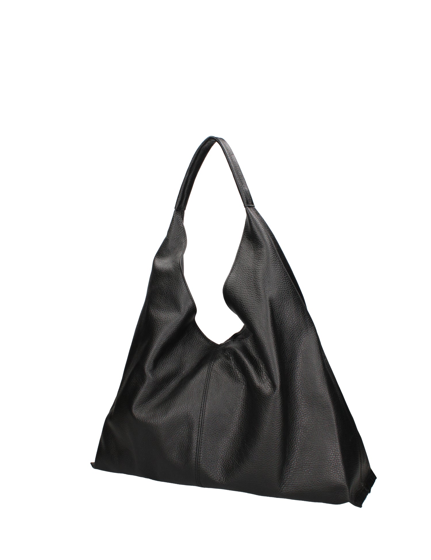 Borsa a mano da donna 100% vera pelle 07209-D28 NERO Roberta Rossi