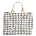Alicia Borsa a spalla da donna Cotone e pelle 05086-S20 CIELO Gave Lux