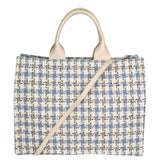 Alicia Borsa a spalla da donna Cotone e pelle 05086-S20 CIELO Gave Lux