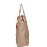 Verdiana Borsa a mano da donna Vera Pelle 06505-D40 TAUPE Gave Lux