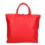 Ginny Borsa a spalla da donna Vera pelle 05981-D58 ROSSO FERRARI Gave Lux
