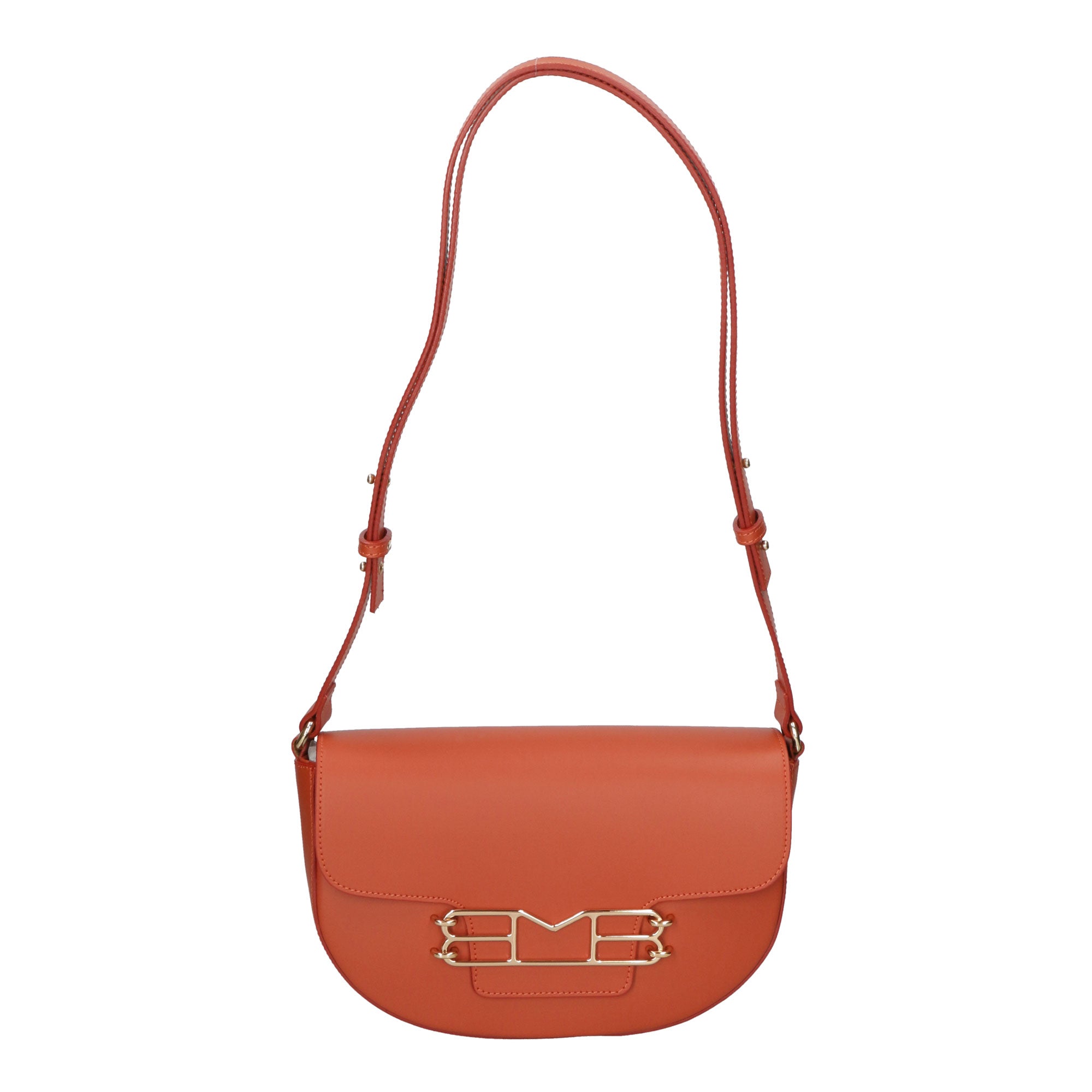 Borsa a tracolla da donna 100% pelle MYB-8007-FW-L311 VERMIGLIO My Best Bag
