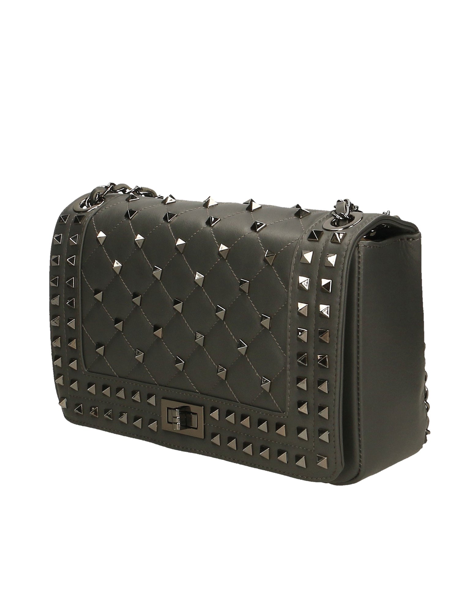 Erevan Borsa a tracolla donna Vera pelle 6589-GRIGIO GREY Gave Lux