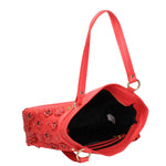 Amaranta Ultra Borsa a spalla da donna 100% pelle B17241-ROSSO Braccialini