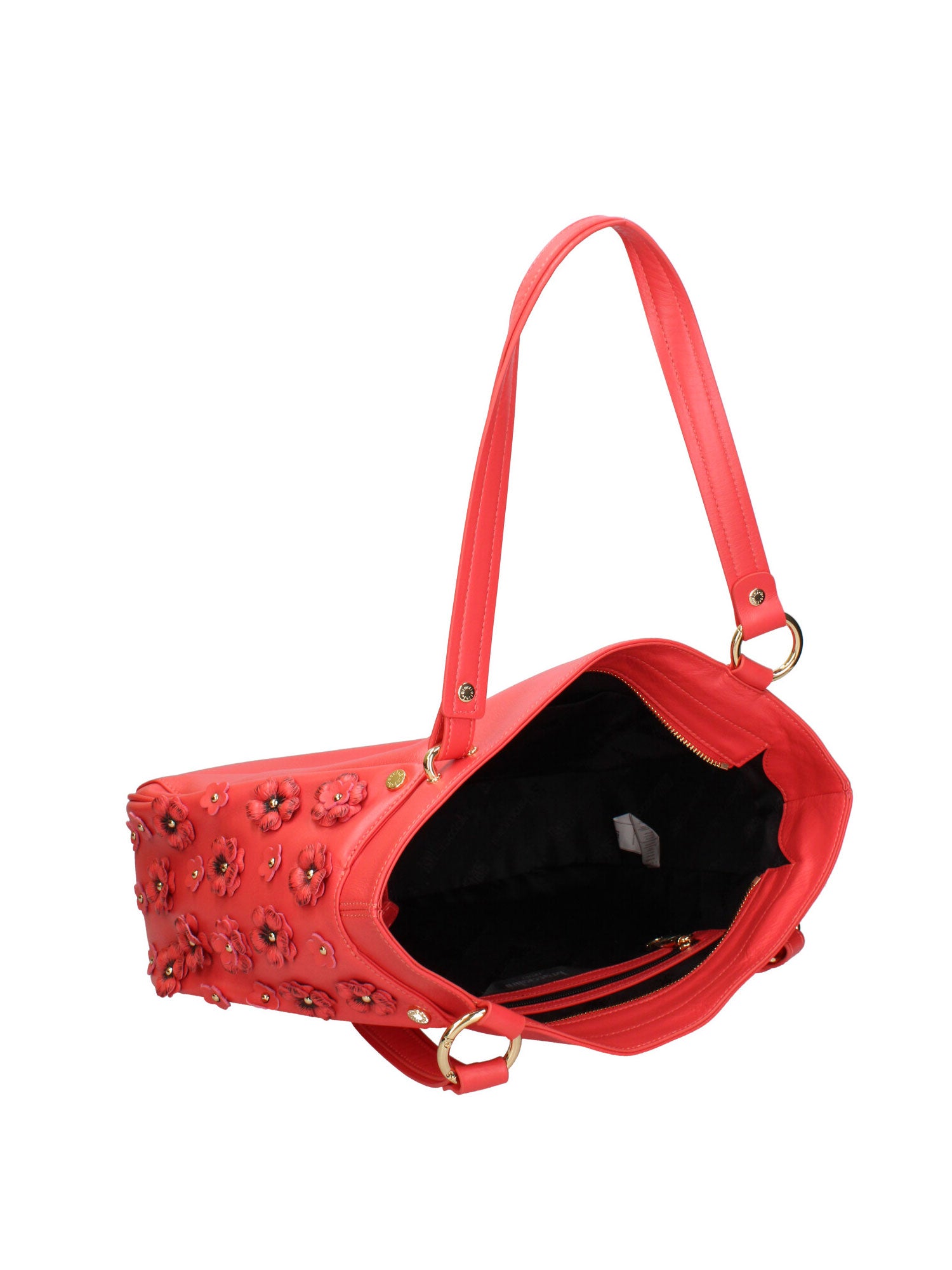 Amaranta Ultra Borsa a spalla da donna 100% pelle B17241-ROSSO Braccialini