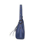 Loredana Borsa a spalla da donna Vera pelle 06548-BLU JEANS Gave Lux