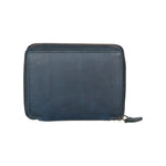 Portafoglio da uomo in vera pelle RFID HILB-1406-BLU Hill Burry