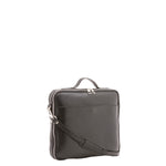 Borsa a mano unisex in vera pelle Made in Italy 4542-NERO Alessia Firenze