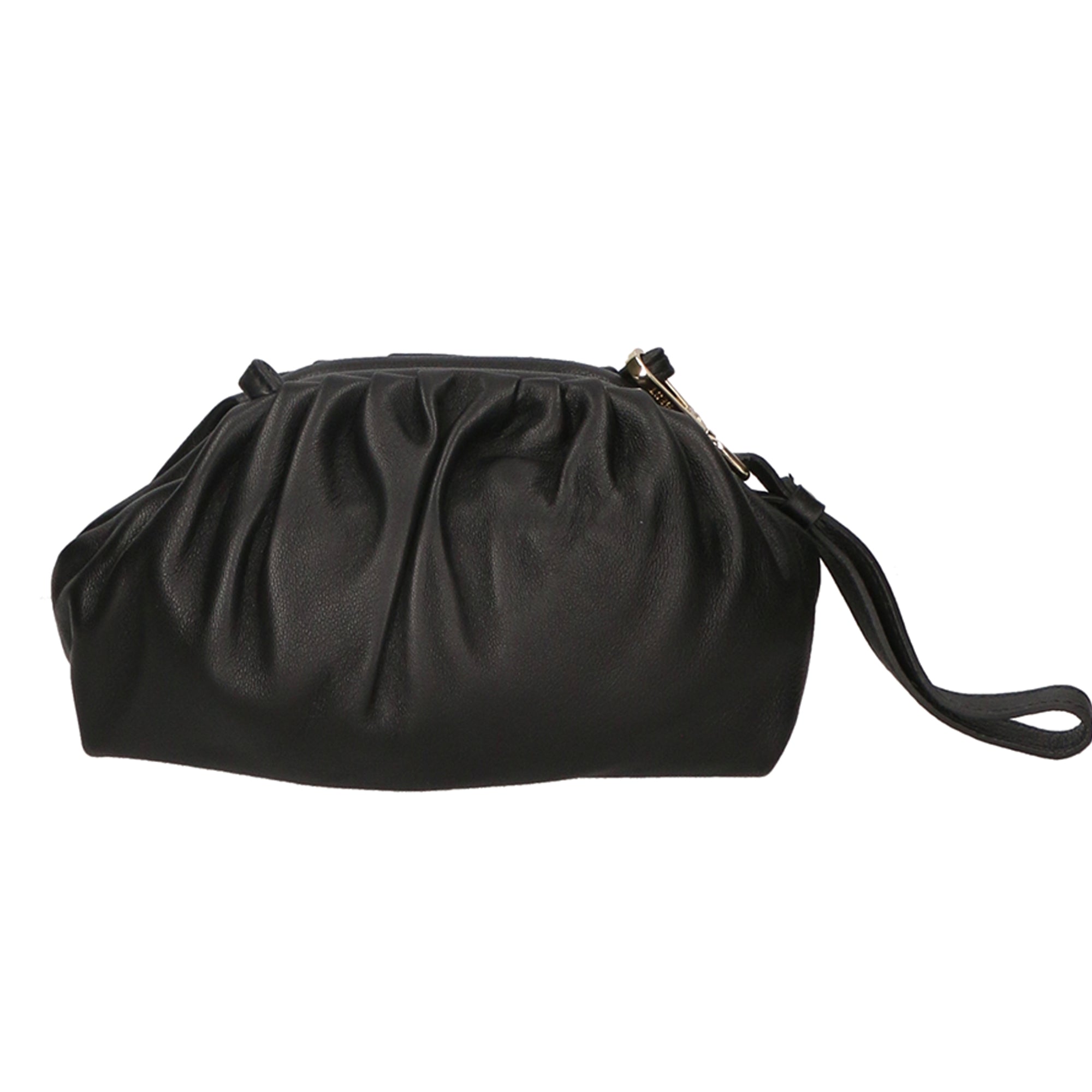Borsa a tracolla da donna 100% pelle MYB-8014-FW-NERO 21 My Best Bag