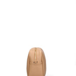 Borsa a Tracolla in Dollaro Leather Sabbia