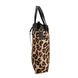 Borsa a mano da donna Vera pelle di cavallino MYB-6038-FW-LEO GRANDE My Best Bag