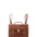 Zaino in vera pelle unisex 100% cotone 4431-MARRONE Alessia Firenze