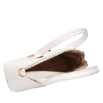 Borsa a mano da donna 100% vera pelle MYB-8038-FW-L101 BIANCO My Best Bag