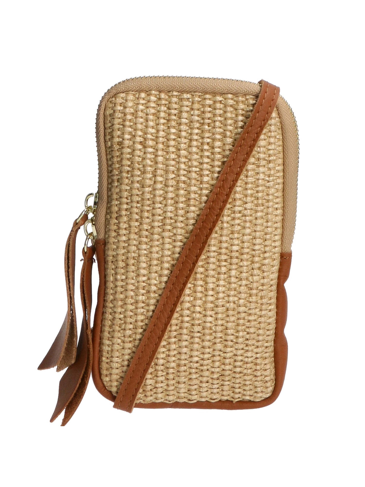 Alessandria Borsa a tracolla da donna Paglia Tabru 05001-S44 CUOIO Gave Lux