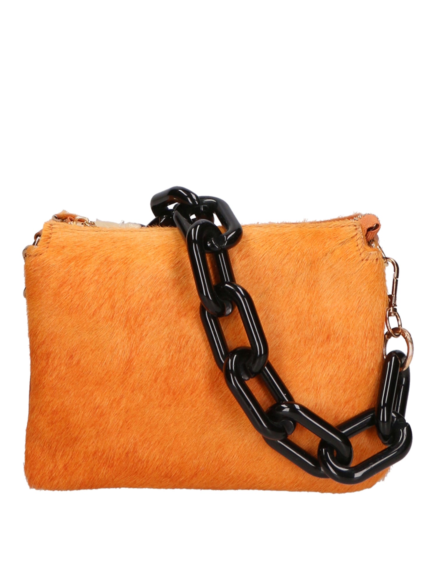 Borsa a spalla da donna Vera pelle di cavallino MYB-8021-FW-BECCO D'OCA My Best Bag
