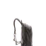 Zaino unisex in vera pelle 100% cotone 4428-NERO Alessia Firenze